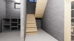 Дом "БАРИН" 10.5Х11,3  от компании "LEGNO" (внутри)