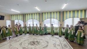 Фольклорный ансамбль "Забава" 1-2 кл.  "Ой, вставала я ранешенько", масленичная