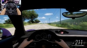 Porsche 911 GT3 RS рвёт асфальт в FH5 🏁 Идеальный дрифт на рулях 🔥