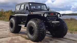 Грязь, болото, бездорожье — УАЗ на шинах низкого давления не знает преград!