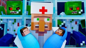 Храбрый маленький Стив. Майнкрафт Мультик