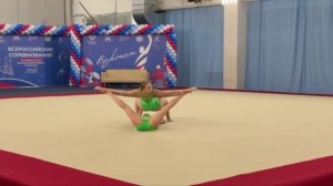 ТР 12-18 лет, Васенкова Анна - Лучший Оксана - Малахова Элина, МАУДО ДТДиМ, Балансовое упражнение