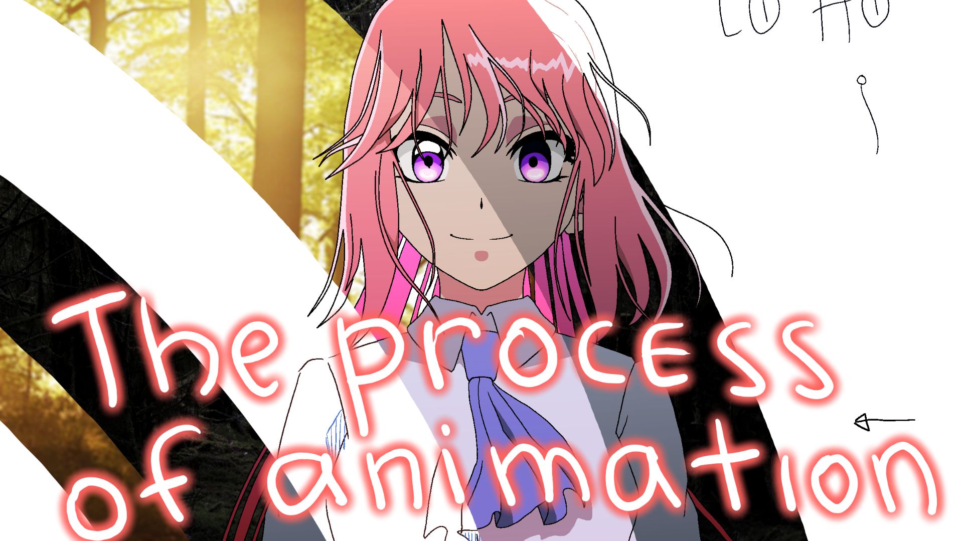 ПРОЦЕСС АНИМАЦИИ ВОЛОС