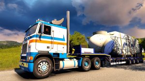 567 / ЕTS2 1.57 / Freightliner FLB / Дальнобой по Норвегии.