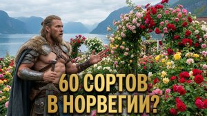 КАК РАСТУТ РОЗЫ В НОРВЕГИИ? 60 СОРТОВ КРАСОТЫ!