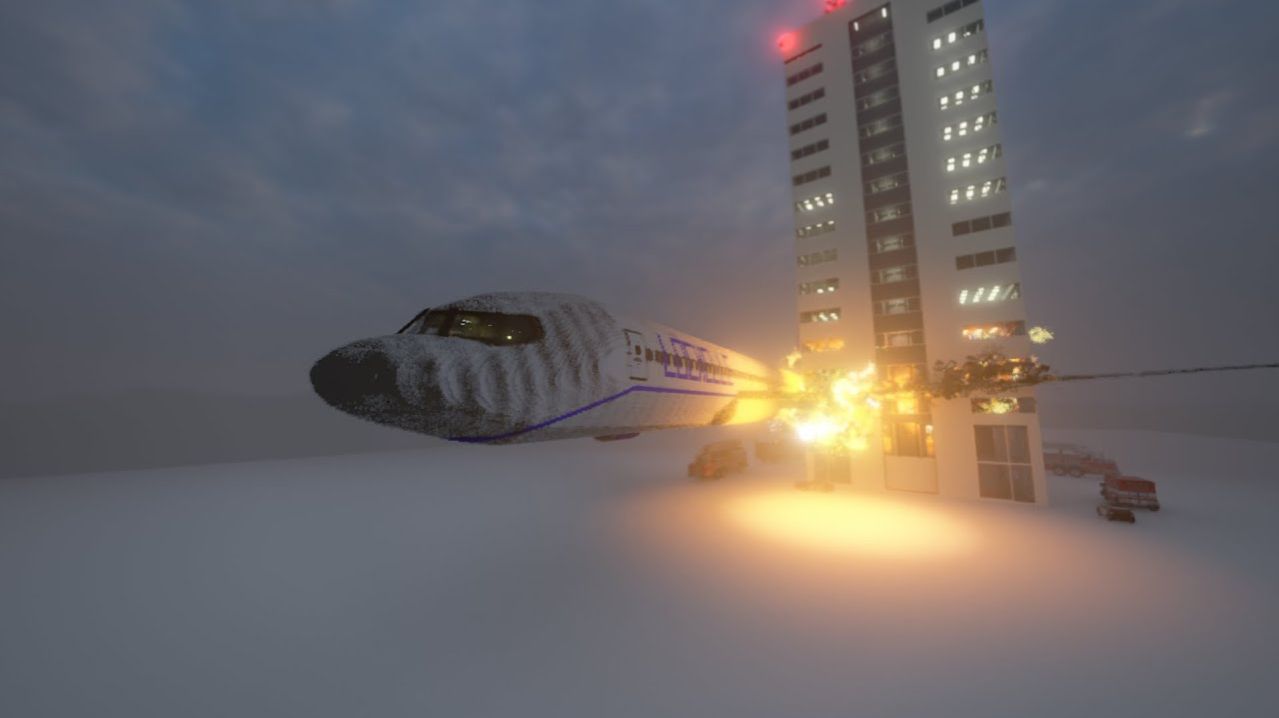 Реалистичные крушения самолетов Boeing 737 | Teardown