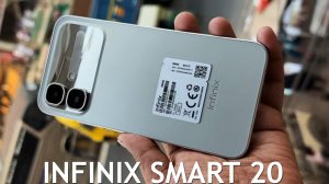 Infinix Smart 20 первый обзор на русском