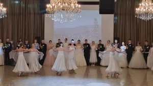147 # 25.03.2026г. Кадетский бал. "Школльный двор" исполнил композицию Вальс Муравьева -Амурского