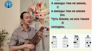 Земля в иллюминаторе - play along на укулеле
