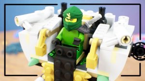 Мультики для детей. Собираем лего: Титан Ллойда из LEGO. Мультики для малышей