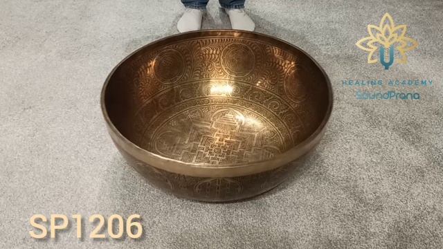 SP1206 Тибетская поющая чаша ручной работы