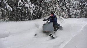Первое знакомство со снегоходной темой / 2 часть