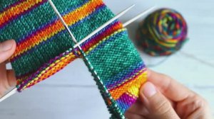 Не знаете, как вязать дальше, когда связали пятку? Показываю подробно