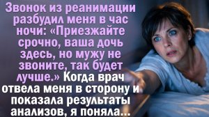 Рассказ, который заставит вас замереть. Час ночи, реанимация и слова врача, которые изменили всё