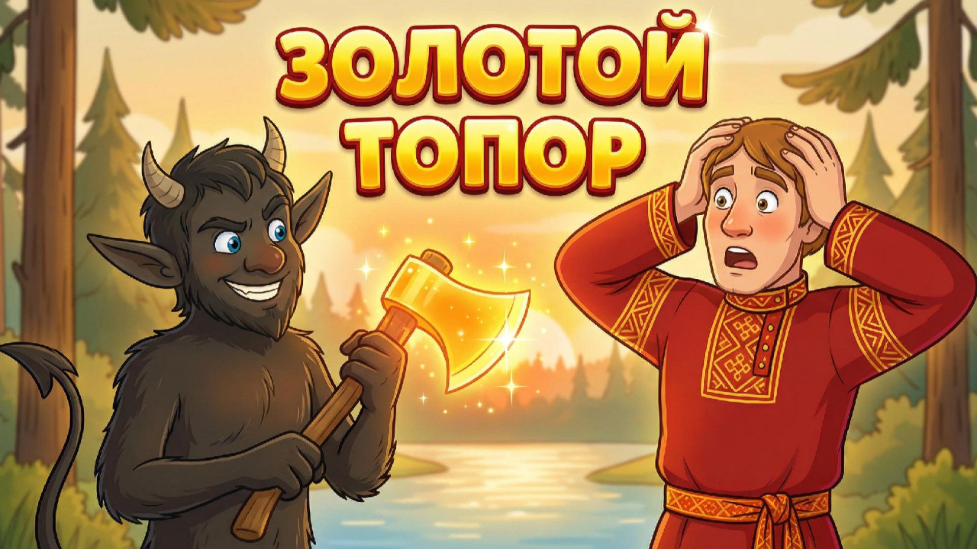 🪓✨ ЗОЛОТОЙ ТОПОР | Русская народная сказка смотреть онлайн