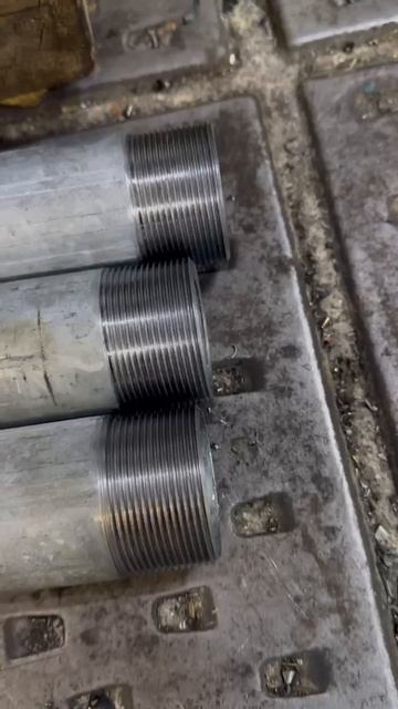 Нарезка резьбы на трубах