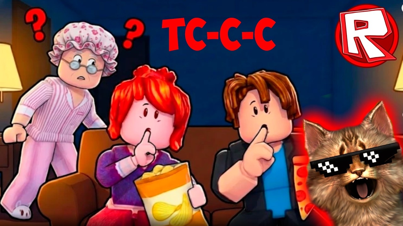 НЕ РАЗБУДИ ЗЛУЮ БАБКУ в РОБЛОКС ⚡⚡⚡ ROBLOX смотреть онлайн