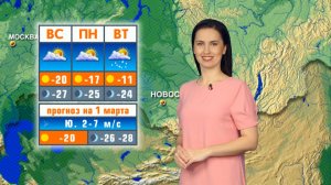 Прогноз погоды на 1 марта в Новосибирске