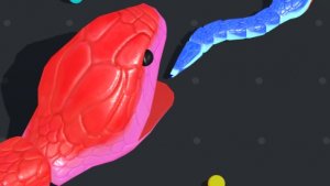 игра snake clash змеи