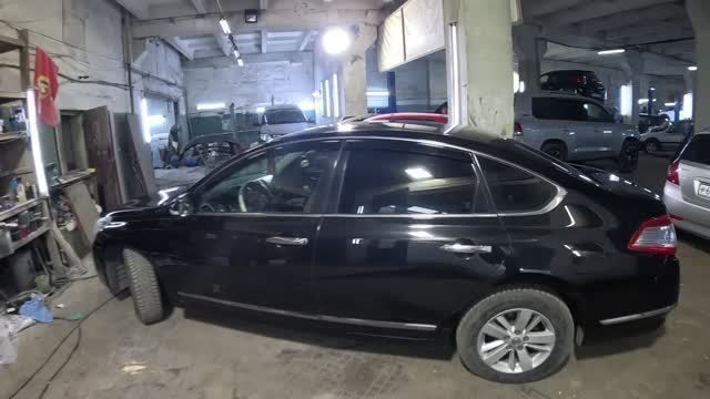 Полировка Nissan Teana ЗА 3 МИНУТЫ