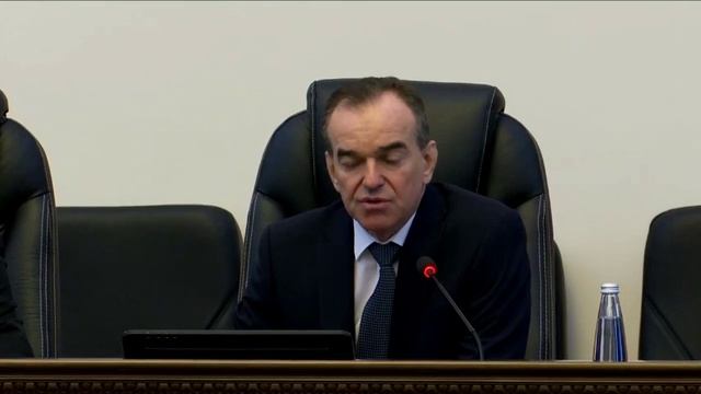 Выступление губернатора Кубани Кондратьева в ЗСК, воспринятое как прощание перед отставкой смотреть онлайн