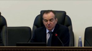 Выступление губернатора Кубани Кондратьева в ЗСК, воспринятое как прощание перед отставкой