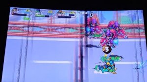 Проходим игру черепашки ниндзя с Мишаней и Момфи