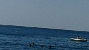 таня с людой в море