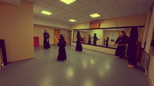 Кендо тренировка №1. 26.02.2026.  Cури-аге .