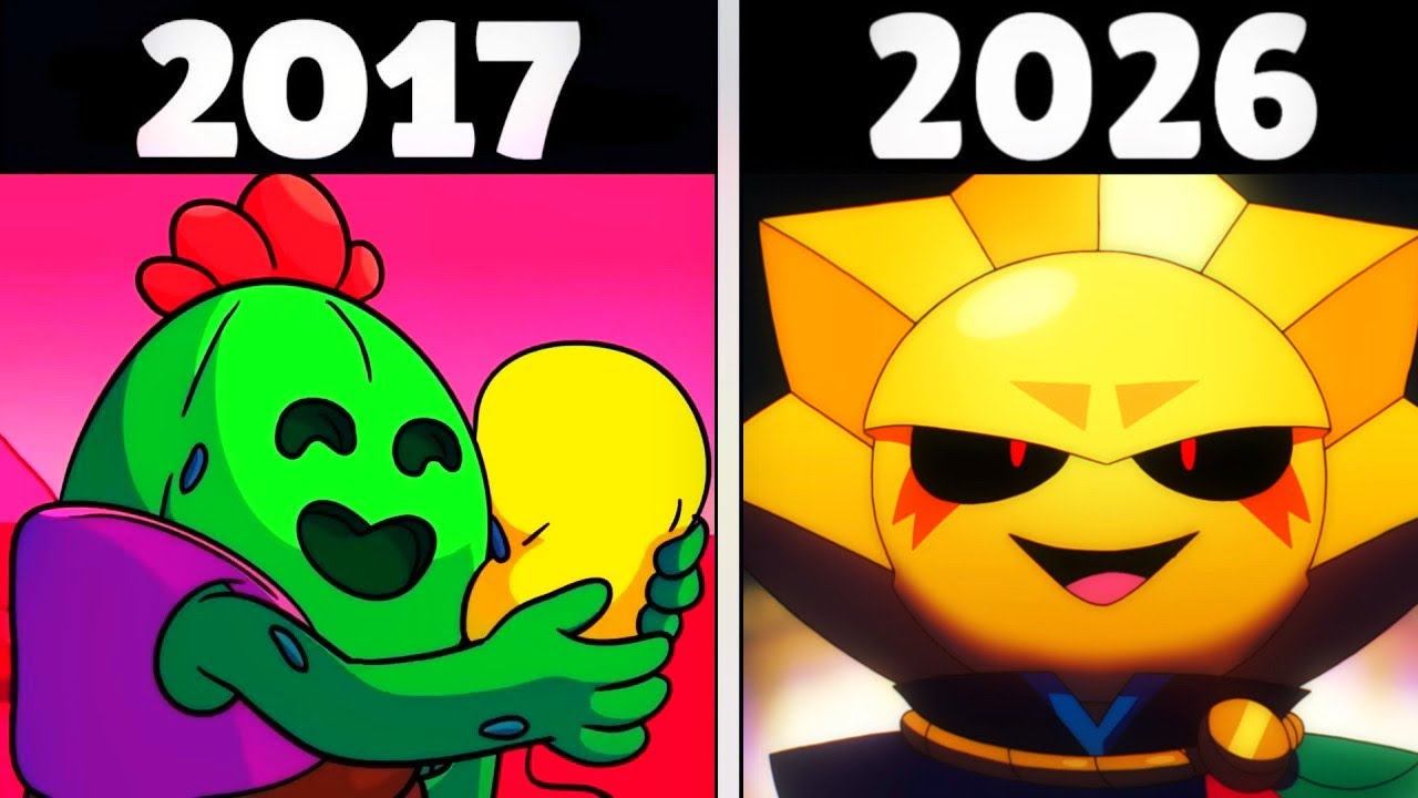 ВСЕ МУЛЬТИКИ БРАВЛ СТАРС 2017 - 2026! смотреть онлайн