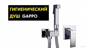 Ремонт в Томске. Установка гигиенического душа «GAPPO»