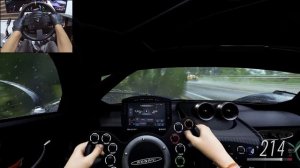 Pagani Huayra R: трековый шедевр 🔥 Дрифт в Forza Horizon 5 с рулём 🏁