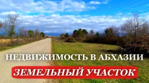 НЕДВИЖИМОСТЬ в Абхазии. 2026. ЗЕМЕЛЬНЫЙ участок. Ровное место. МОРЕ рядом