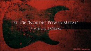 Nordic Power Metal Backing Track in Fm ｜ BT-256