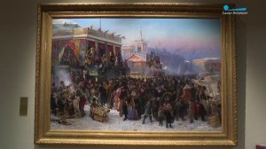 Катание с горок, тройки лошадей, народные гуляния. Какой видели Масленицу русские художники