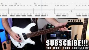 200 КРУТЫХ РИФФОВ на Электрогитаре. Уроки Гитары. Ноты и табы для Гитары Ibrahim Birdal