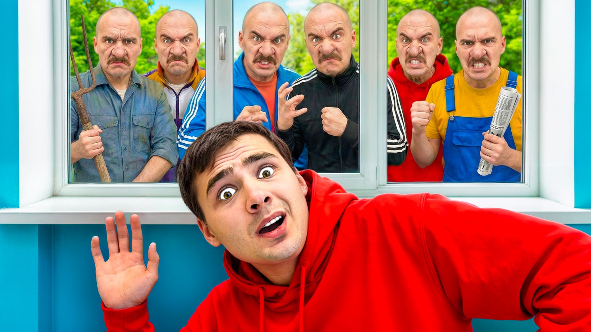 Злые Соседи Близнецы Пришли ко мне домой! смотреть онлайн