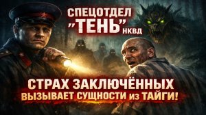 СПЕЦОТДЕЛ «ТЕНЬ» НКВД: СТРАХ ЗАКЛЮЧЁННЫХ ВЫЗЫВАЕТ СУЩНОСТИ ИЗ ТАЙГИ! ЗАПРЕЩЁННЫЙ ЛАГЕРЬ №20. Мистика