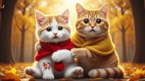 Рыжий котенок кричал от боли на пикнике 🍁😿 — Спасение кошки-мамы растопит ваше сердце ❤️🐾