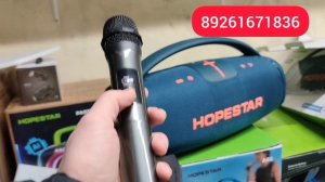 КОЛОНКА HOPESTAR A65 синяя 300 Ватт ✅ Обзор в Калугу 🔥