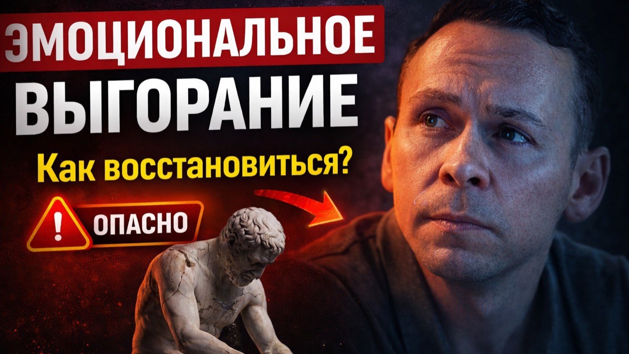 🔥 Почему отдых не помогает? Вся правда об эмоциональном выгорании