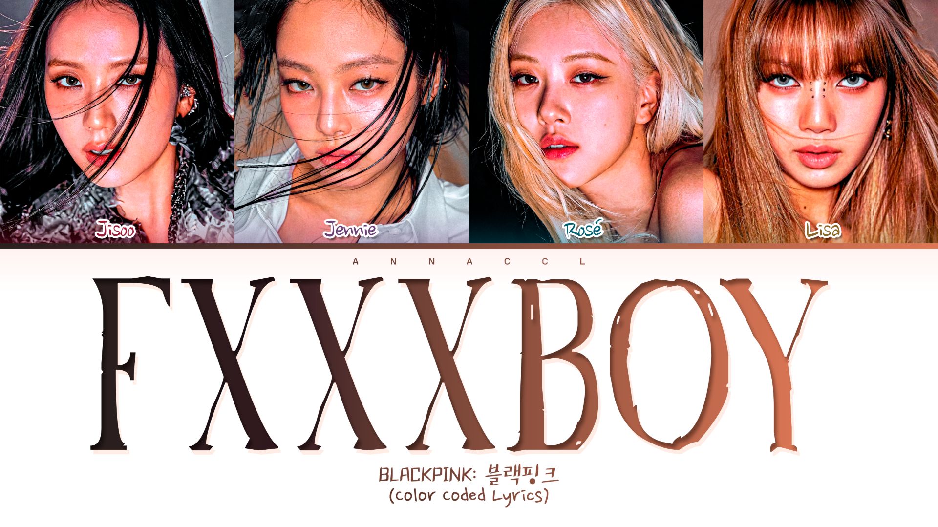 BLACKPINK Fxxxboy (Перевод на русский) (Color Coded Lyrics) смотреть онлайн