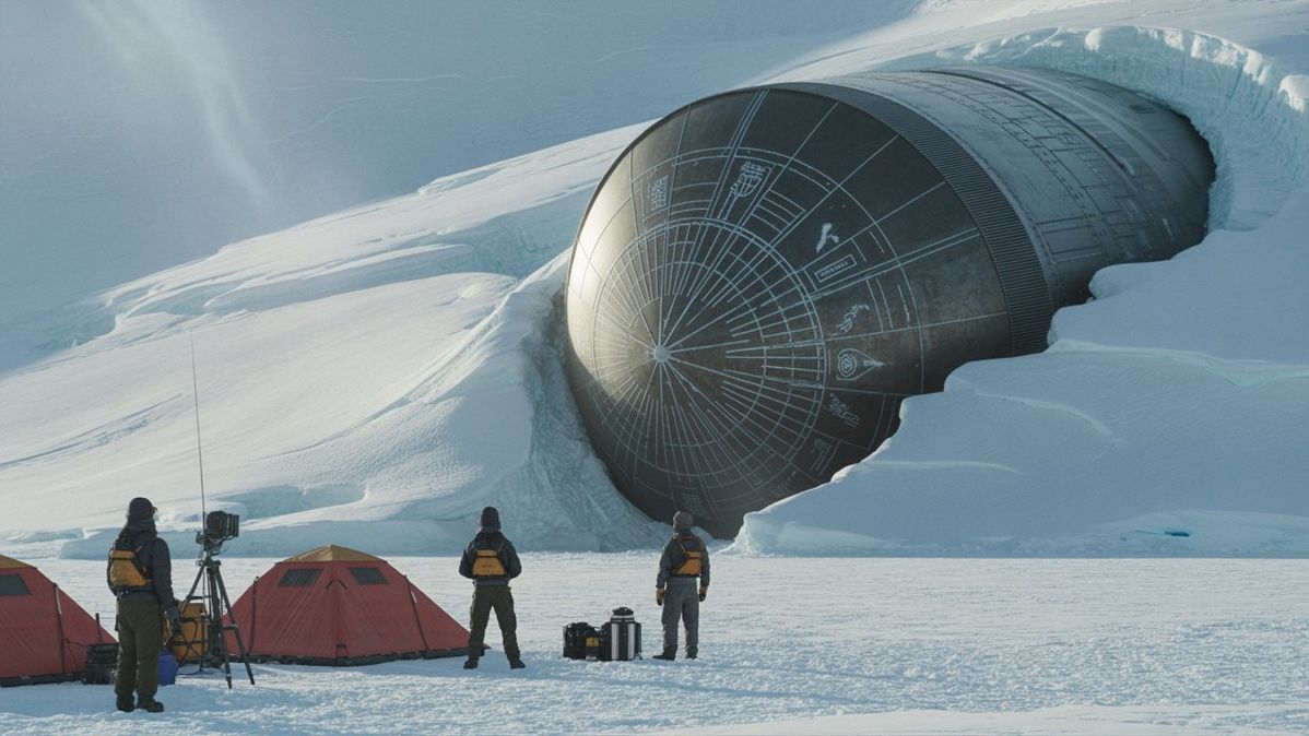 В Антарктиде обнаружили капсулу для спуска к центру земли прошлой цивилизации смотреть онлайн