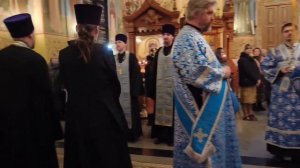 ПРЕСТОЛЬНЫЙ ПРАЗДНИК ИВЕРСКОЙ ОБИТЕЛИ В ЧЕСТЬ ИВЕРСКОЙ ИКОНЫ: ПОЛИЕЛЕЙНАЯ УТРЕНЯ АРХИЕРЕЙСКИМ ЧИНОМ