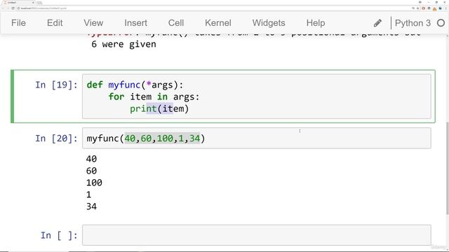 49 - args and kwargs in Python смотреть онлайн