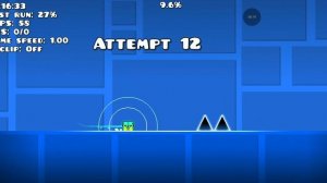 2 шипа на мини кубе в медленной скорости на 60 фпс ВОЗМОЖЕН...