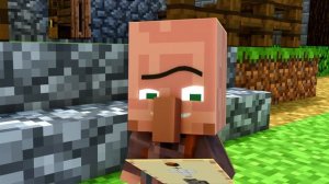 Железо дает отпор: история маленького деревенского грабителя. Майнкрафт Мультик