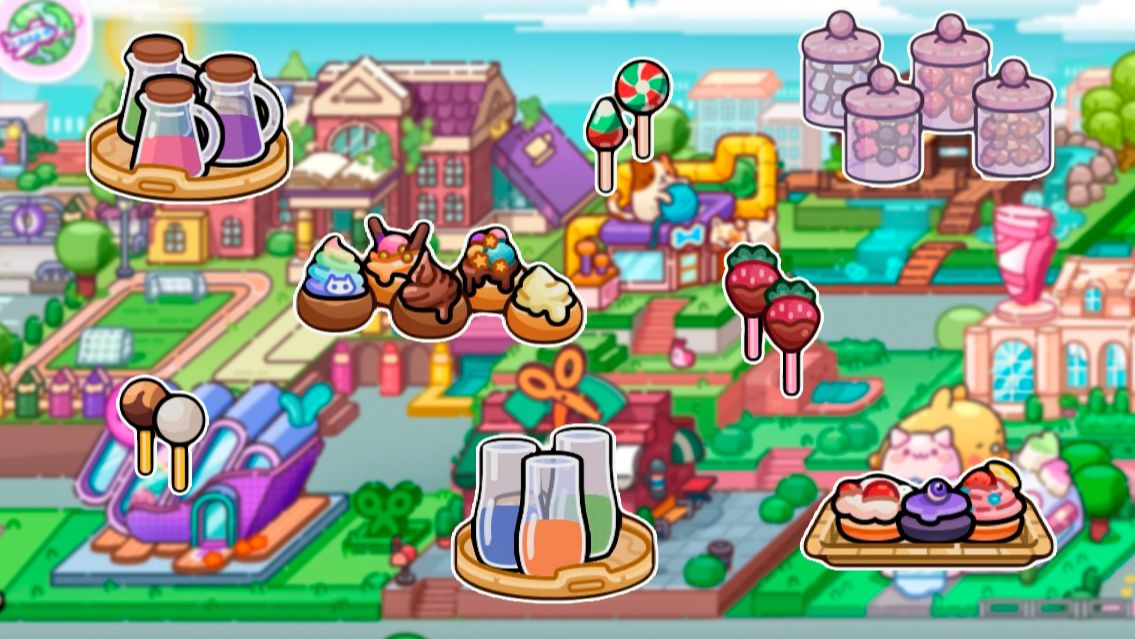 Интересные лайфхаки с едой в Аватар Ворлд 🍭 Игра Аватар Ворлд смотреть онлайн