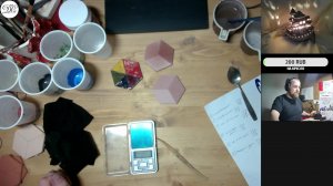 Творческий стрим. Глазуровка пробников 2.1 #ДС_керамист #DSceramist