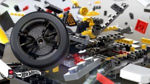 Встречайте новинки от Hot Wheels Brick Shop! артикул JFT18 MBS HW Elite Audi R8 LMS